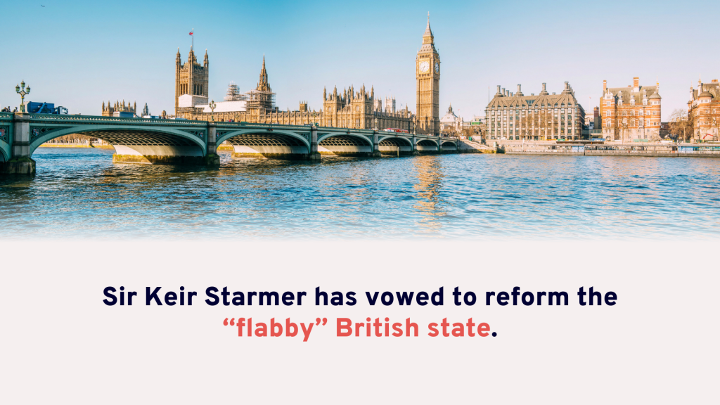 AI in the public sector HR: Sir Kier Starmer has vowed to reform the "flabby" British state.